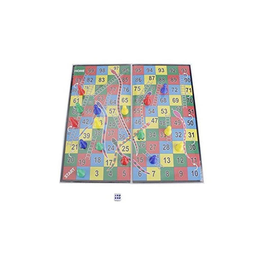 Big classic Ludo board game for kids and family fun.
