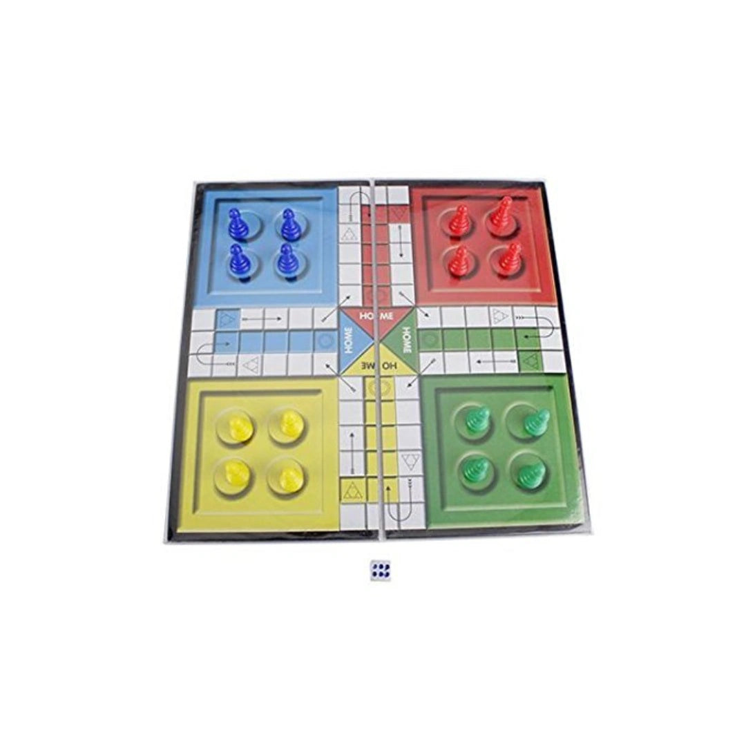 Big classic Ludo board game for kids and family fun.
