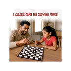Classic Strategy Board Game with Folding Chess Board, Durable Chess Pieces