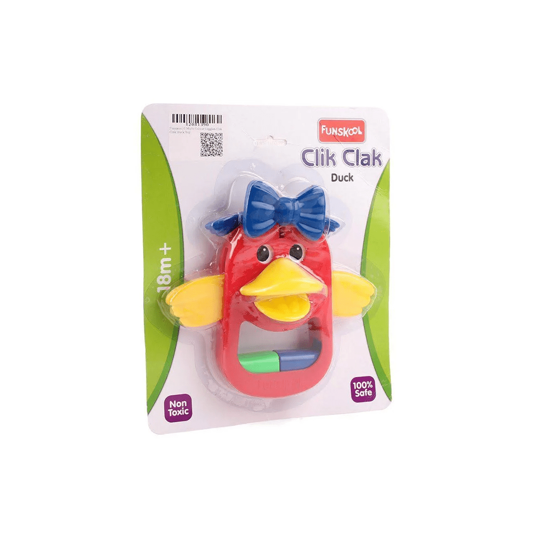 Funskool Toys Funskool Giggles Clik Clak Duck Toy (18 Months+)