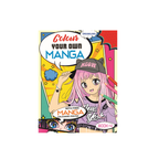 Manga Scene Coloring Book