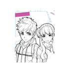 Creative Manga Coloring Book