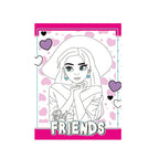 Manga Scene Coloring Book