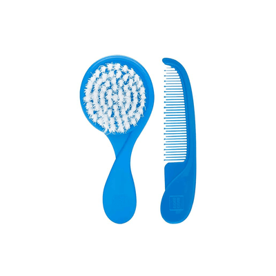 Mee Mee Clothing Mee Mee Easy Grip Soft Bristled Comb & Brush Set( 2 months+ )