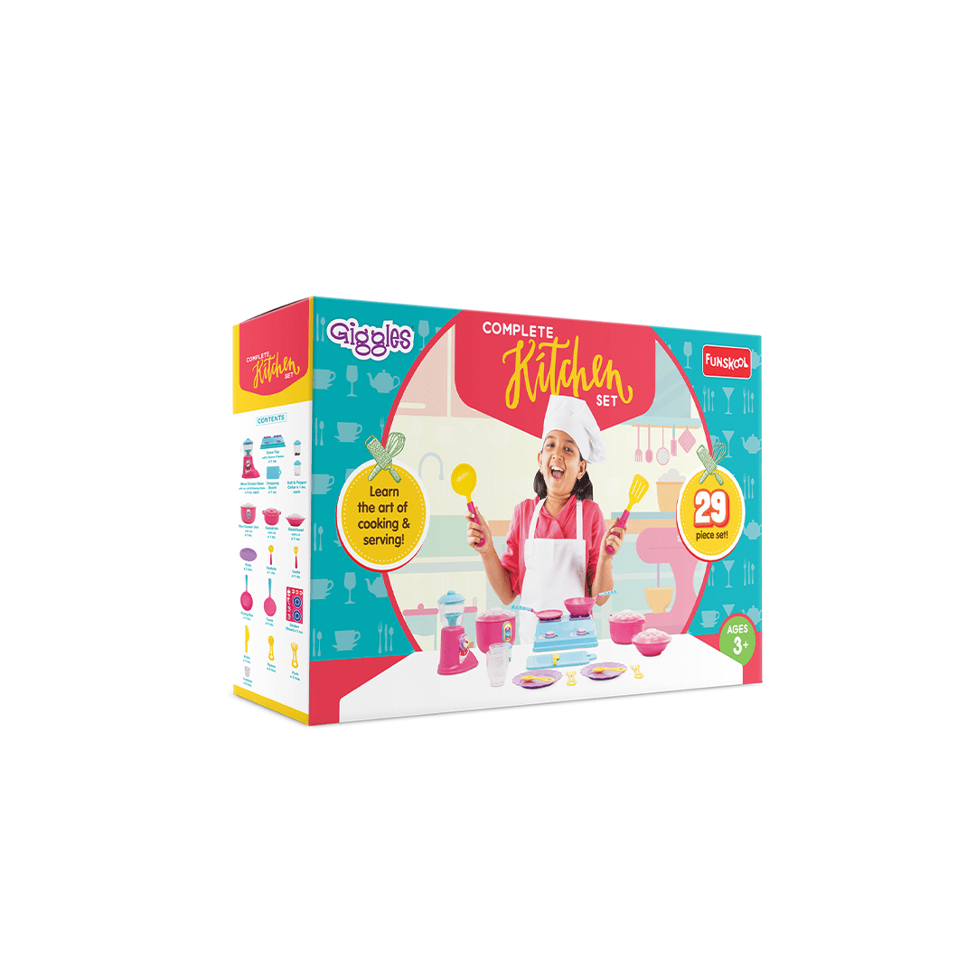 Funskool Toys Funskool Giggles Complete Kitchen set (3 Years+)