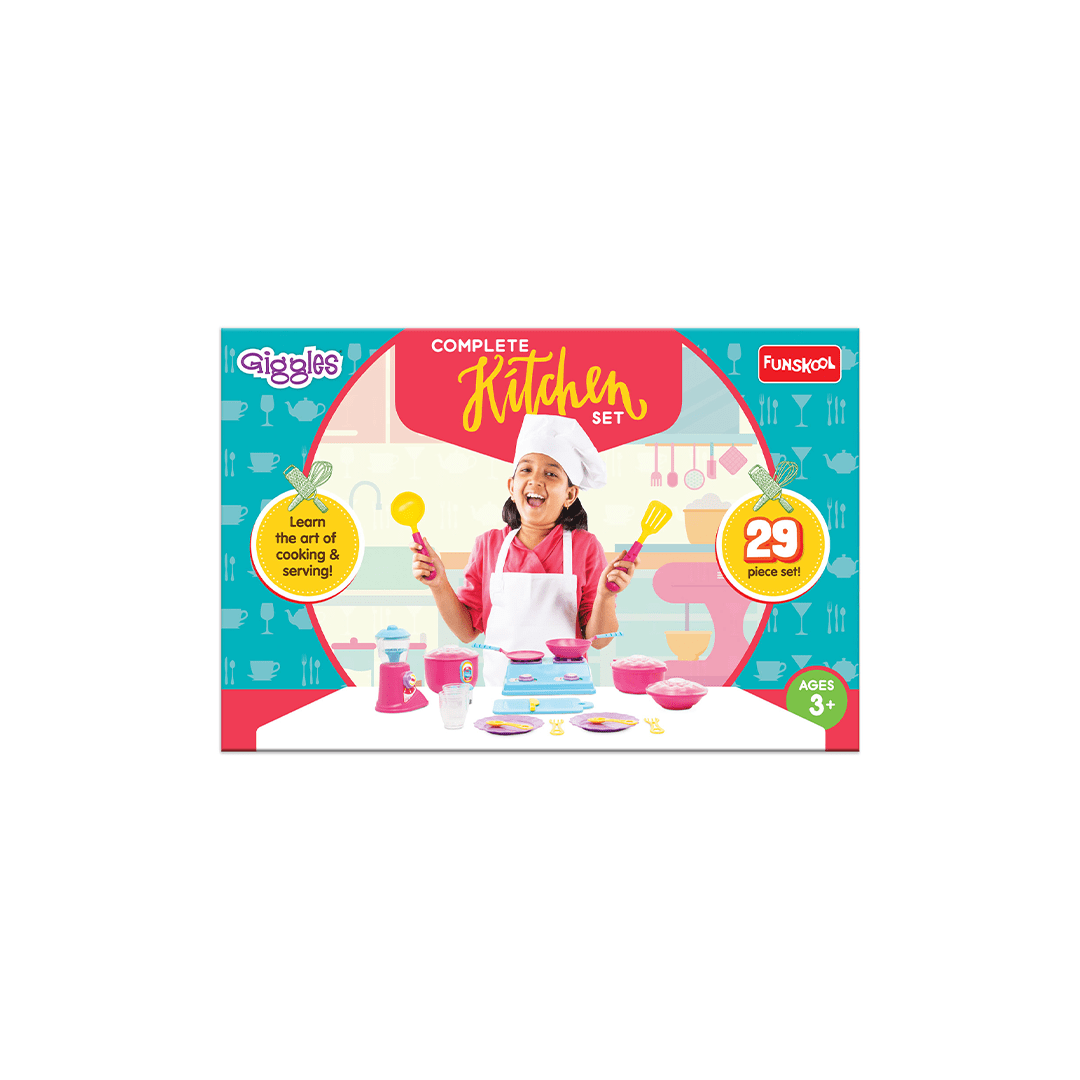 Funskool Toys Funskool Giggles Complete Kitchen set (3 Years+)