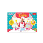 Complete Kithcen Playset,Realistic Pretend Cooking Toy for Kids,Encourages Learning & Development,Fun Activity for Babies,Gift Set for Girls (3 Years)
