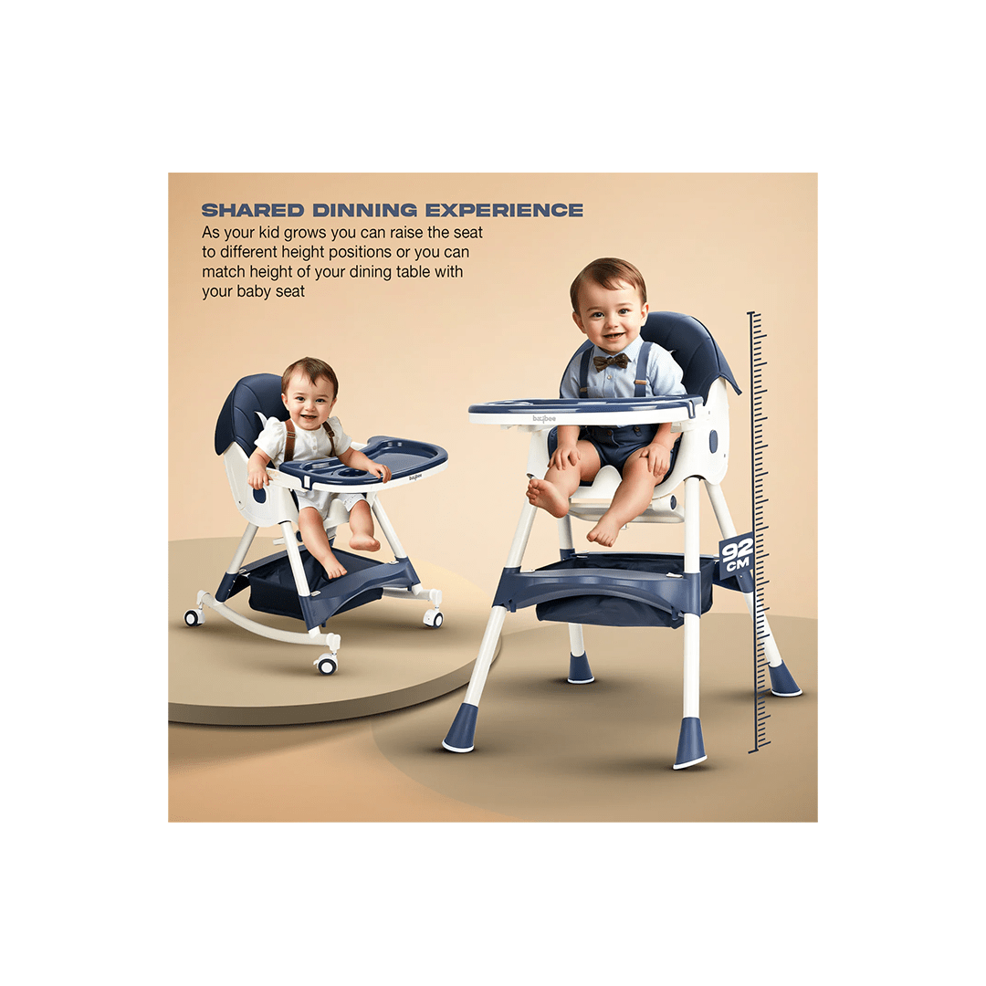 Baybee Other Gears Baybee 4 in 1 Convertible High Chair for Kids with Adjustable Height and Footrest