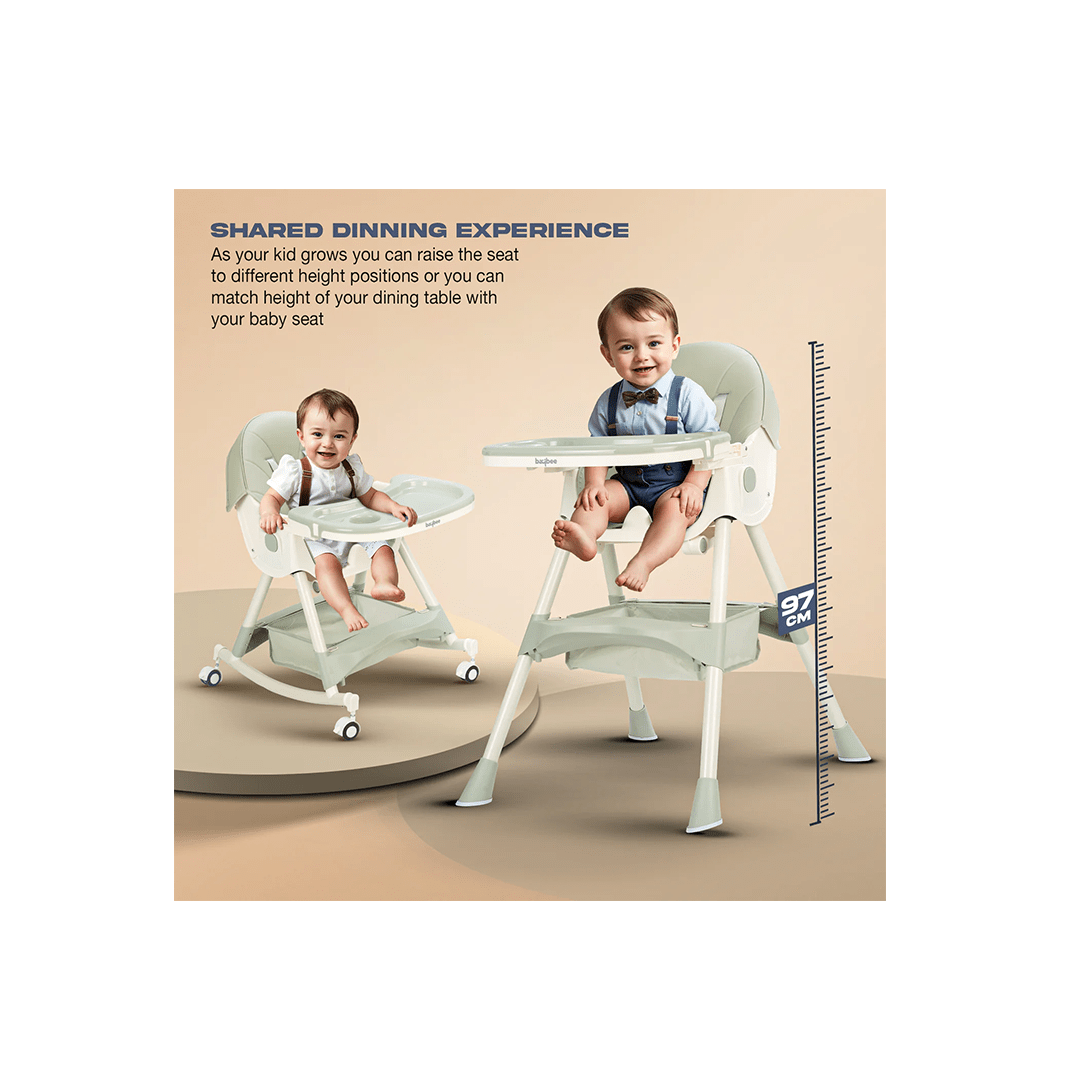 Baybee Other Gears Baybee 4 in 1 Convertible High Chair for Kids with Adjustable Height and Footrest