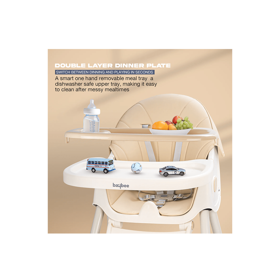 Baybee Other Gears Baybee 4 in 1 Convertible High Chair for Kids with Adjustable Height and Footrest