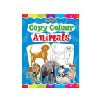 Animal colouring book with animal pictures for kids.