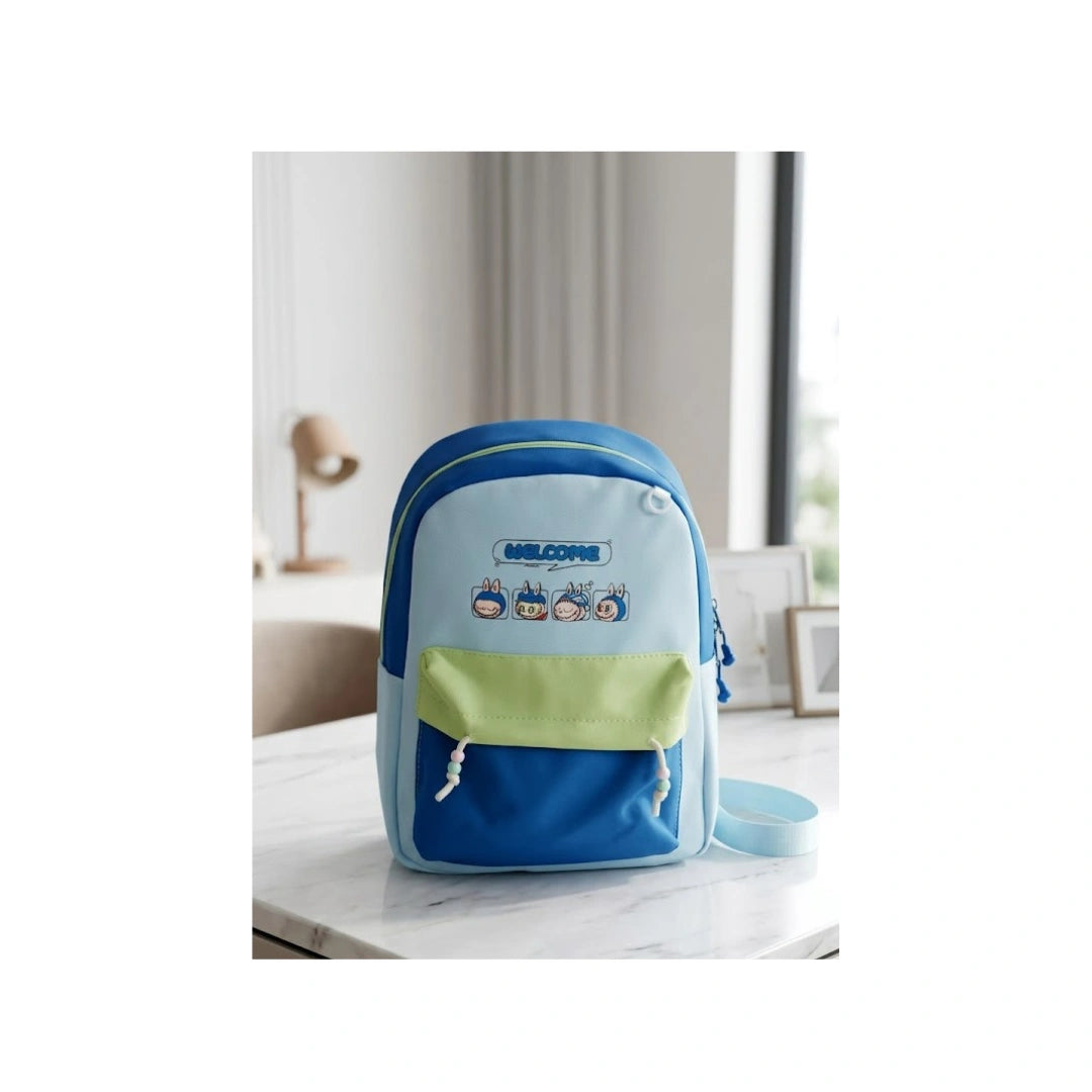 Welcome Buddy Mini Kids Backpack - Lightweight Toddler School Bag, Design As Per Availabiliy 2–6 Years