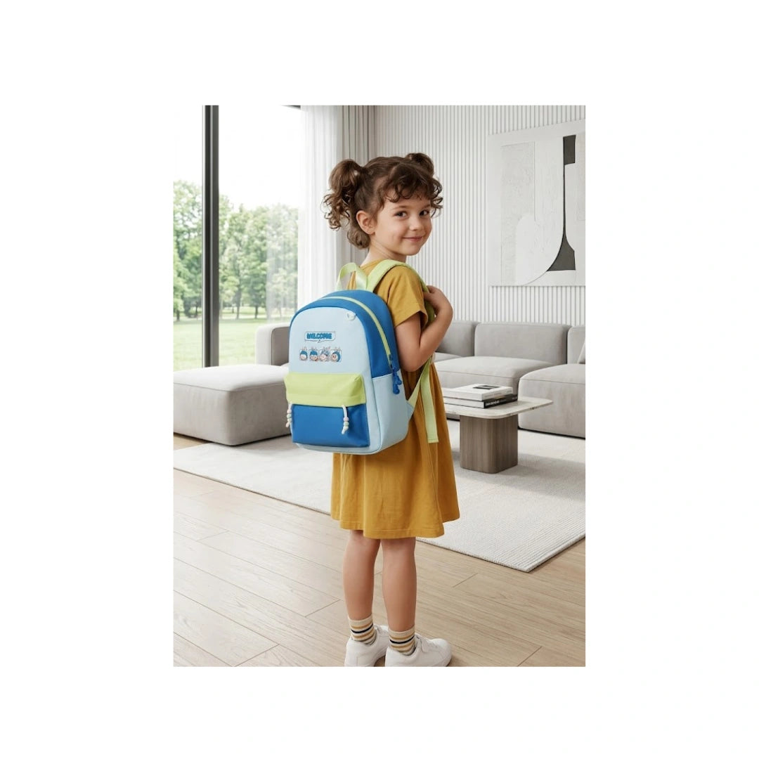 Welcome Buddy Mini Kids Backpack - Lightweight Toddler School Bag, Design As Per Availabiliy 2–6 Years