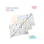 muslin cotton baby swaddle wrappers pack of 3