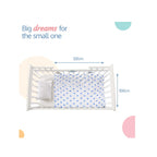 muslin cotton baby swaddle wrappers pack of 3