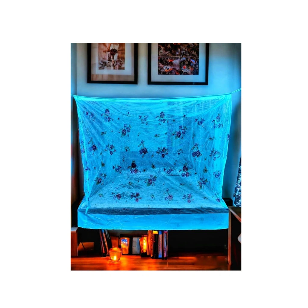 Cotton mosquito net for 6x5 bed