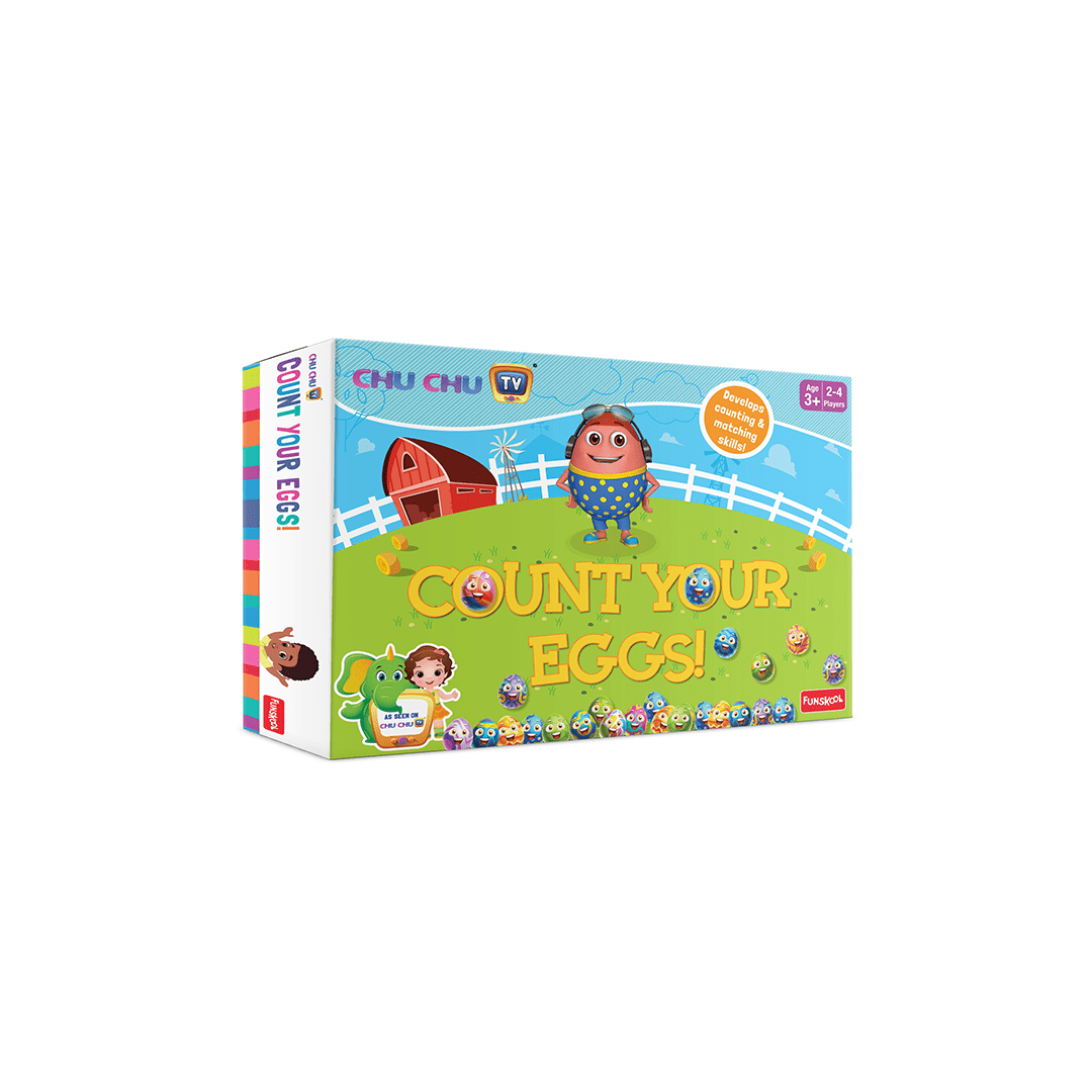 Funskool Toys Funskool Games CHU CHU Count your Eggs (3 Years+)