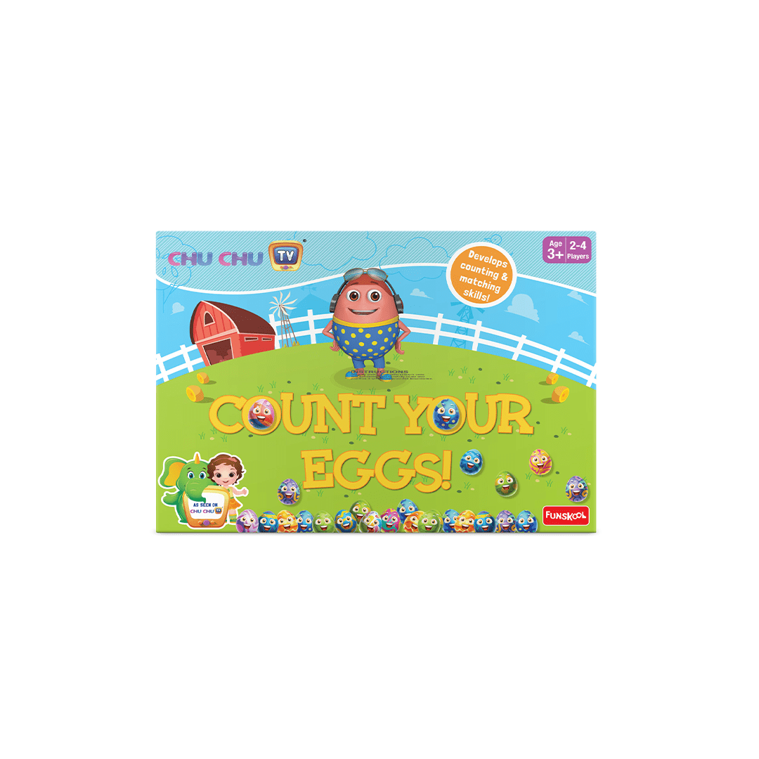 Funskool Toys Funskool Games CHU CHU Count your Eggs (3 Years+)