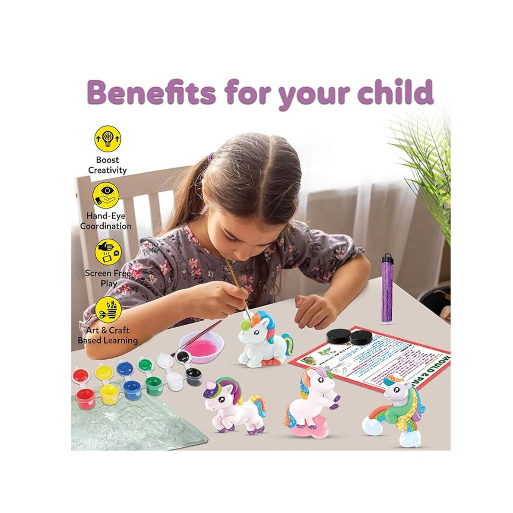 Magical Unicorn Craft Kit with Glitter Colours