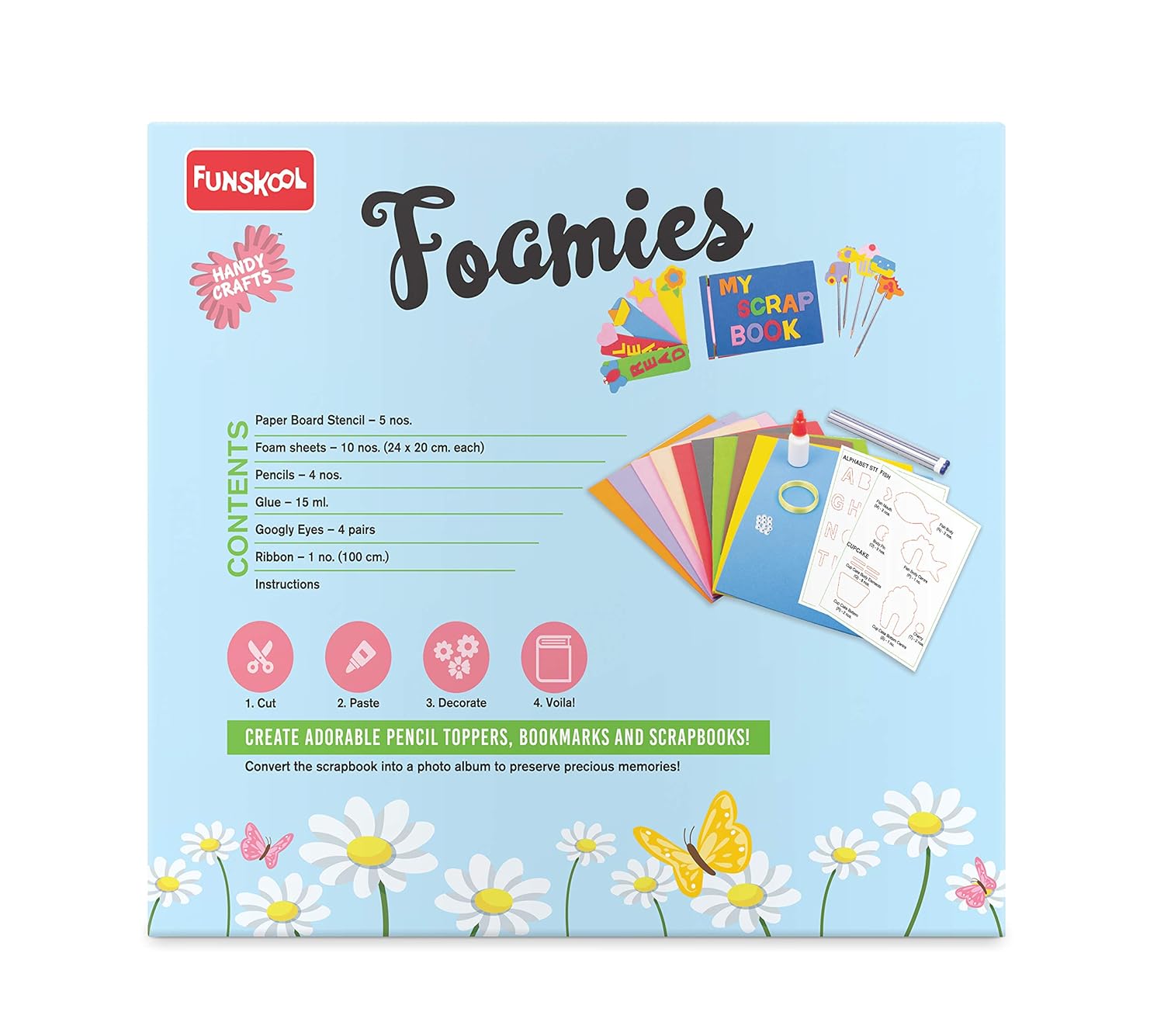 Fun and Engaging DIY Foam Art & Scrapbook Making Set