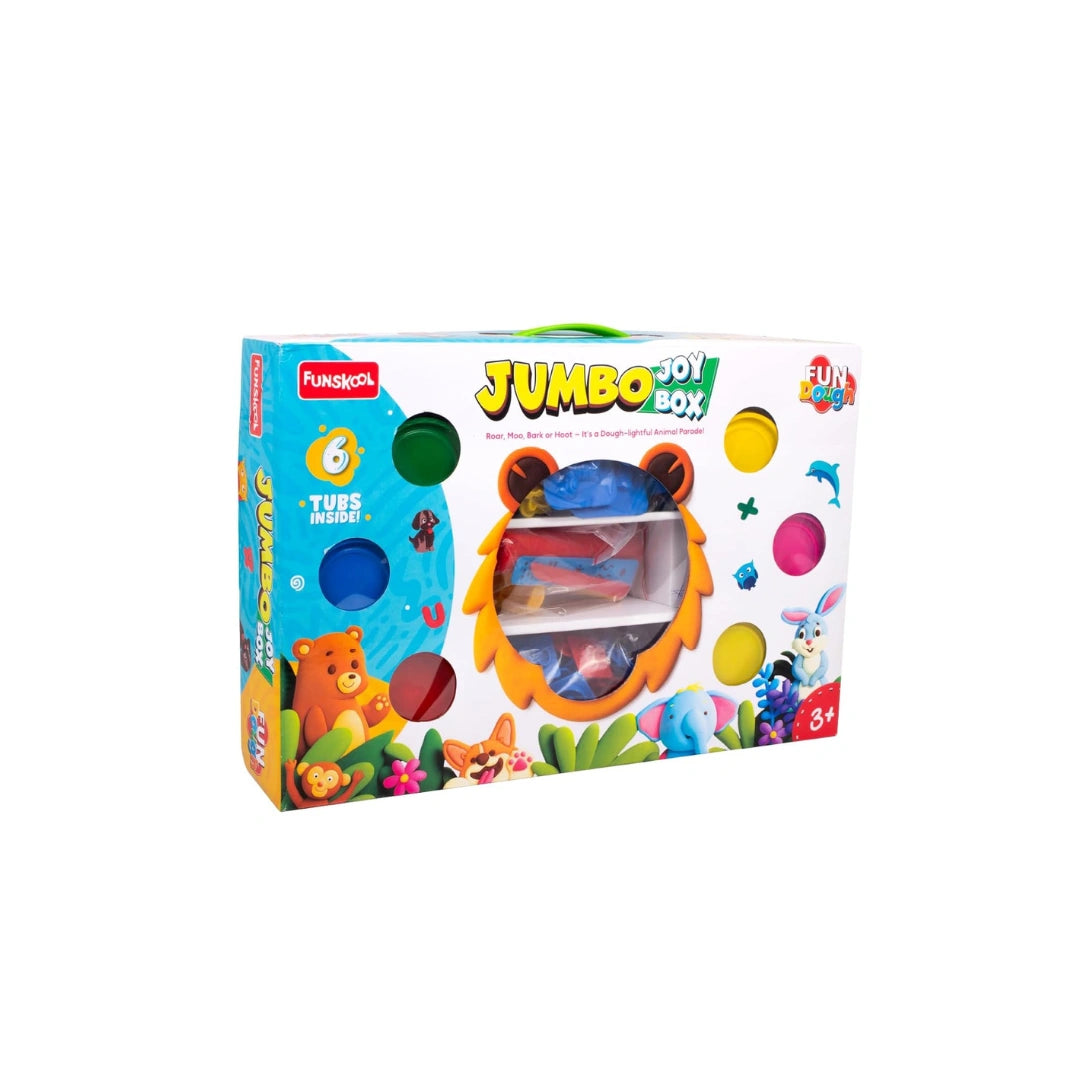 all-in-one creative dough activity set packed with colorful Fundough tubs and 75+ fun tools
