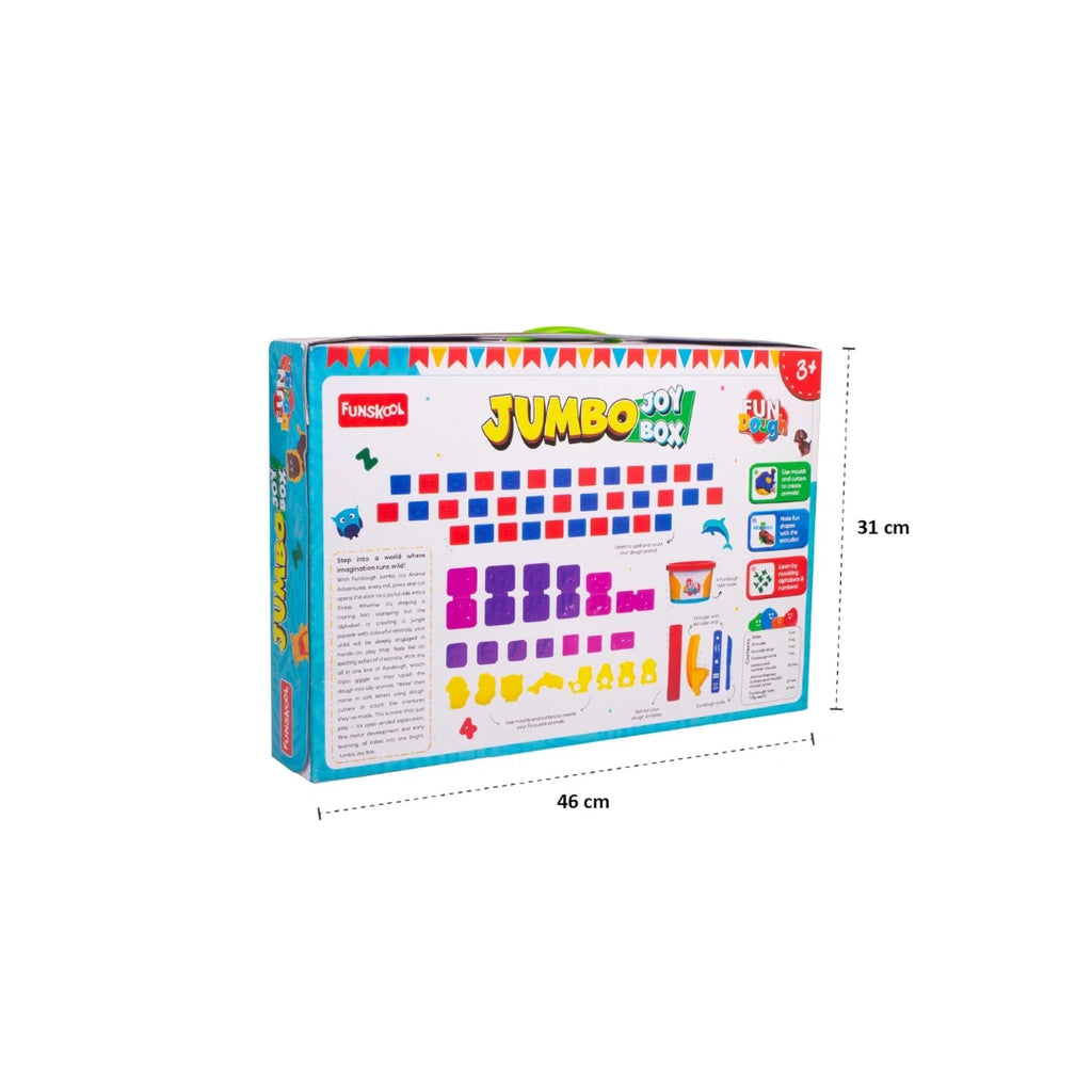 all-in-one creative dough activity set packed with colorful Fundough tubs and 75+ fun tools