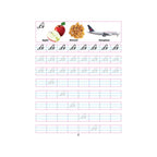 Cursive capital letters handwriting book 