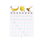 Cursive capital letters handwriting book 