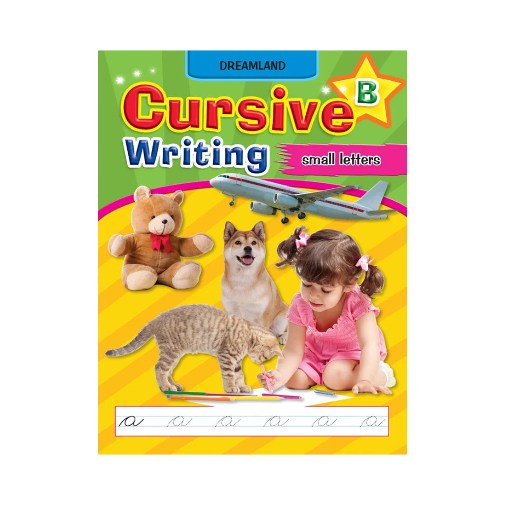 Lowercase cursive writing book