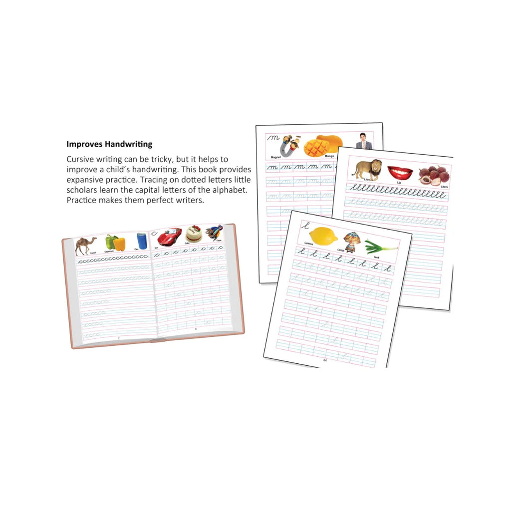 Lowercase cursive writing book