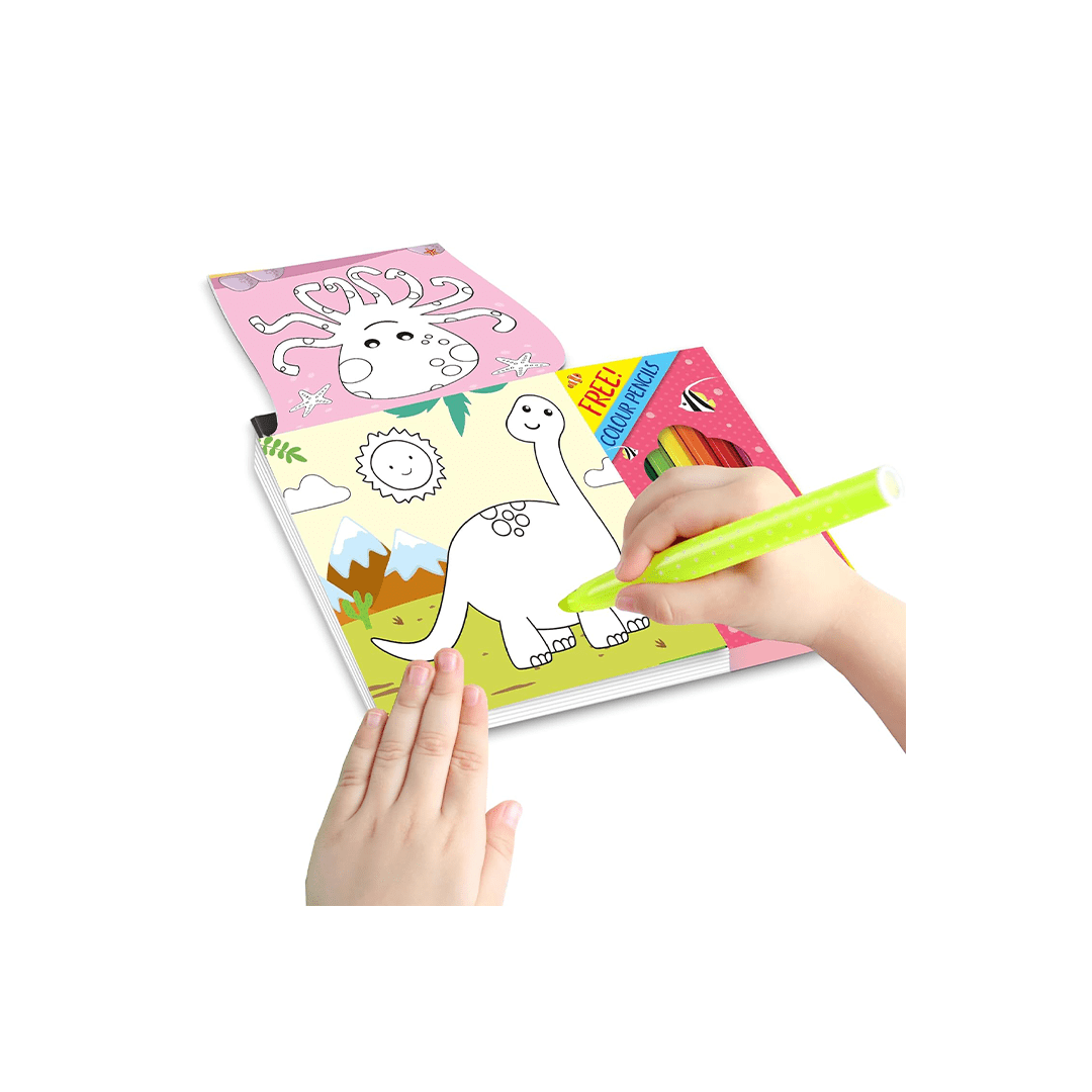 Dreamland Publications Books Dreamland Cute Toddlers Colouring Fun Book 4 for Kids (2 Years+)