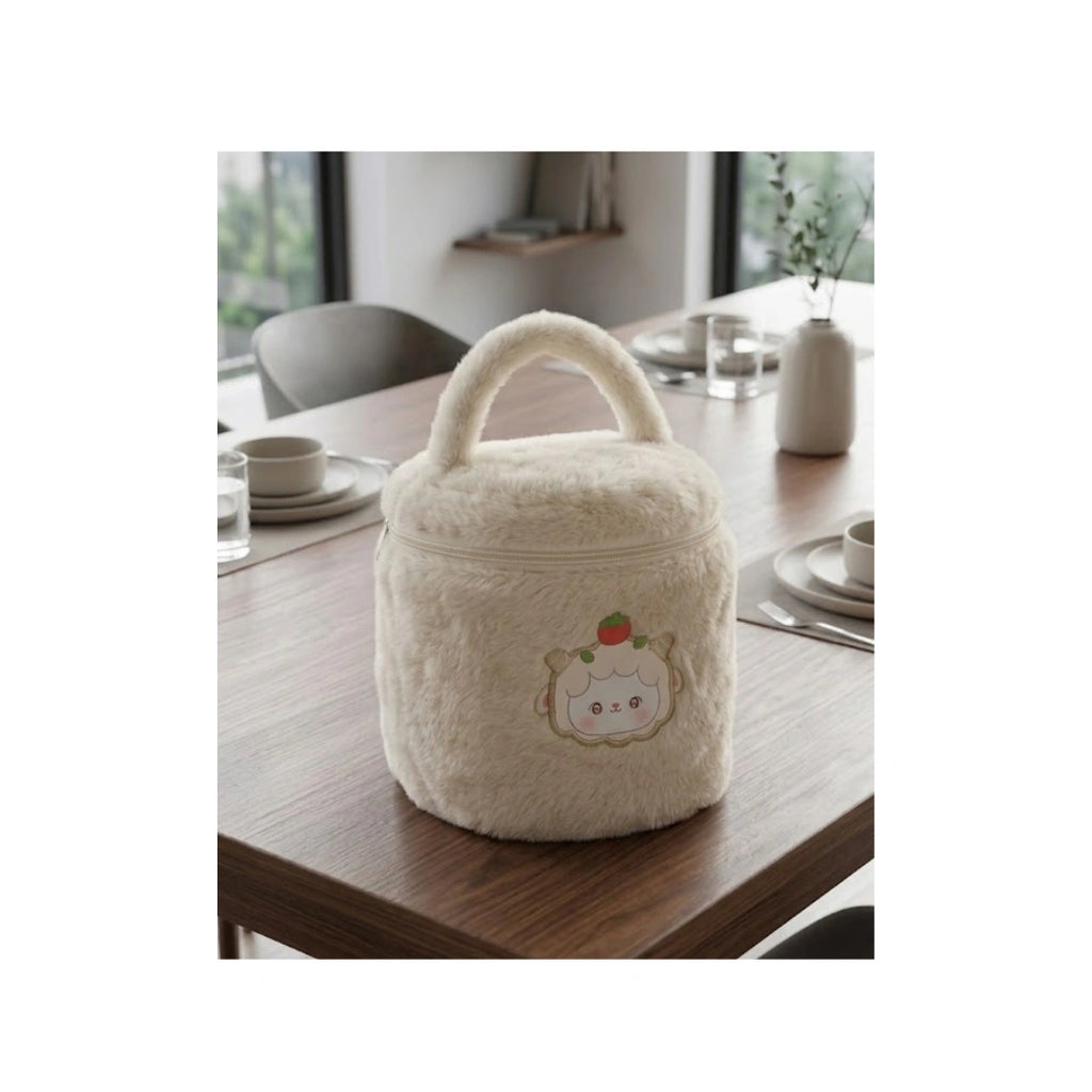 Lightweight Reusable Lunch Bag with Spacious Storage & Durable Zipper Closure