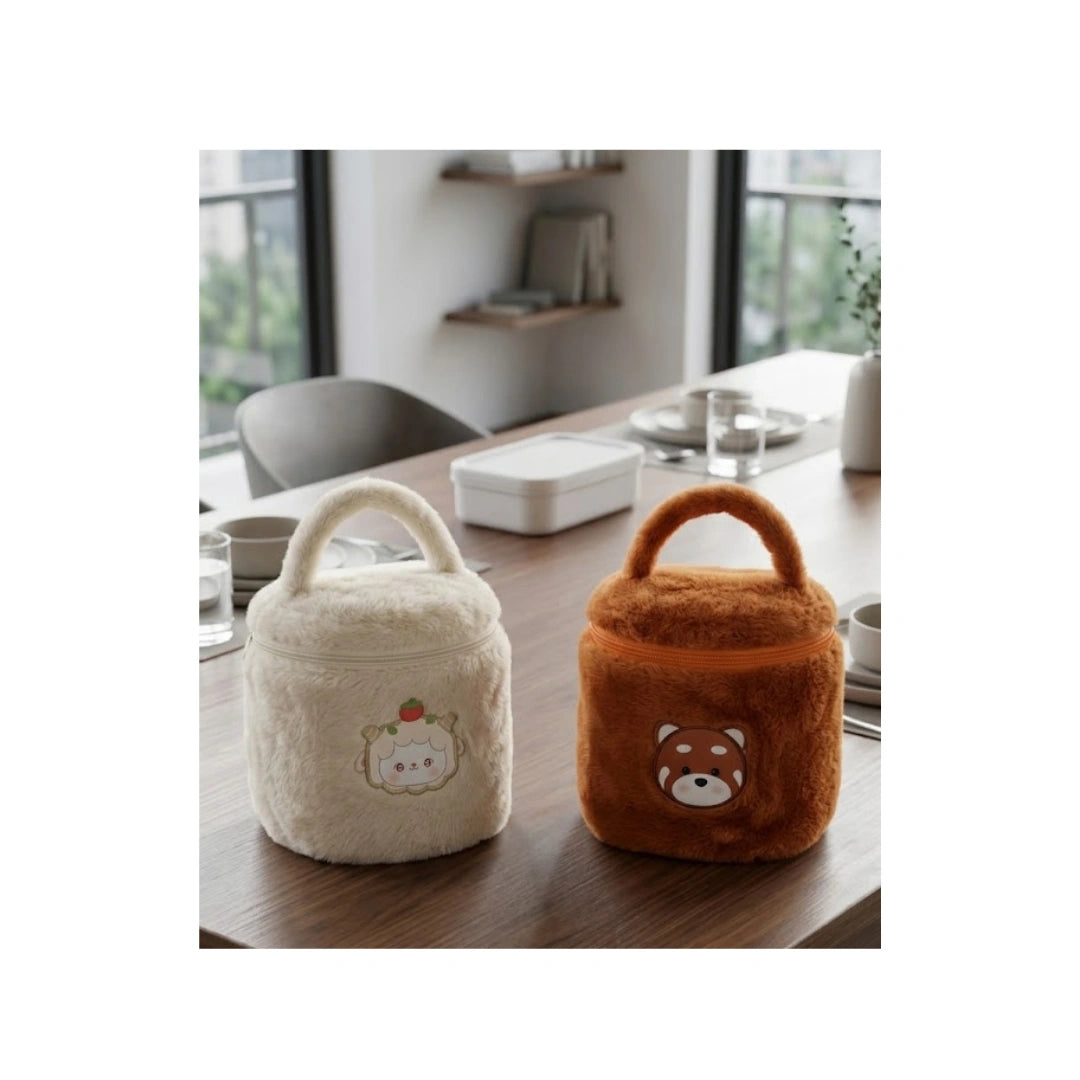Lightweight Reusable Lunch Bag with Spacious Storage & Durable Zipper Closure