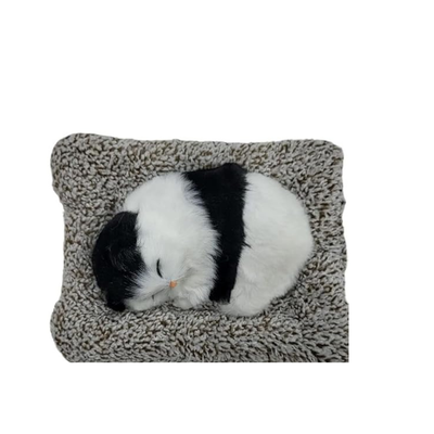 Cute Sleeping Cat Plush Toy 