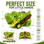 Remote Control Dinosaur Car Collector Toy for Kids