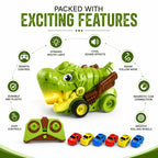 Remote Control Dinosaur Car Collector Toy for Kids