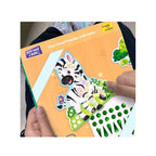 Animal mosaic foil sticker craft kit