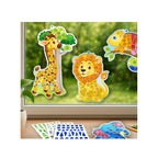Animal mosaic foil sticker craft kit