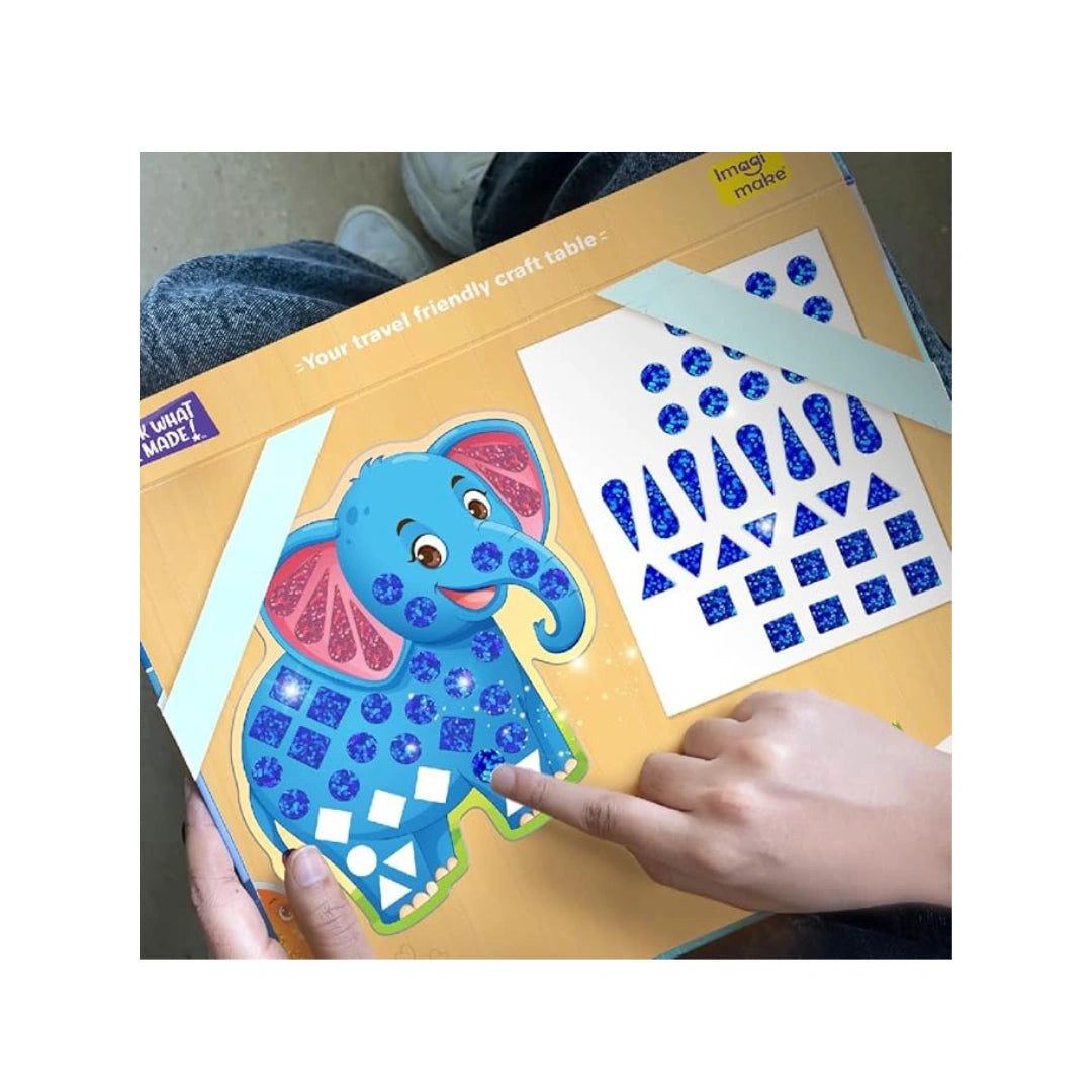 Animals and birds mosaic sticker kit