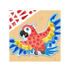 Bird mosaic foil sticker craft kit