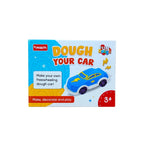DIY vehicle-building dough playset with exciting car-making activities
