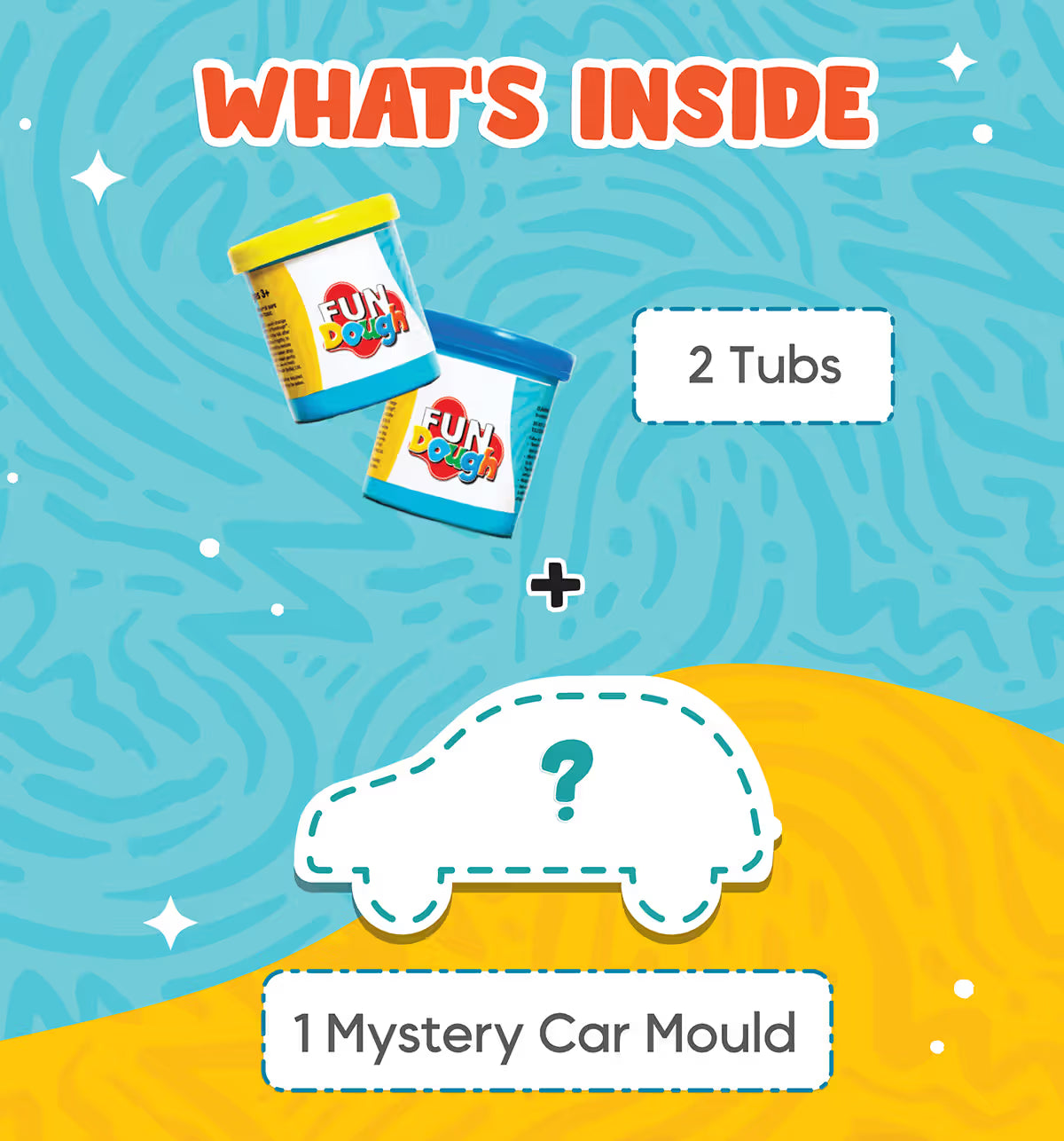 DIY vehicle-building dough playset with exciting car-making activities