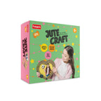 Eco-Friendly Art & Craft Activity Kit with Natural Jute Fabric & Threads
