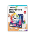 DIY Interactive Clock with Stationary Organiser for Kids,Features an Infinity Calendar,Educational Toy (6-12 Years+)