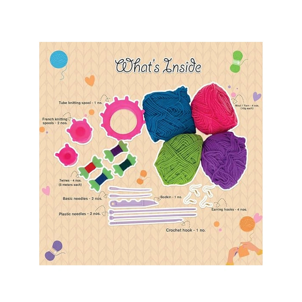 Kids crochet DIY kit