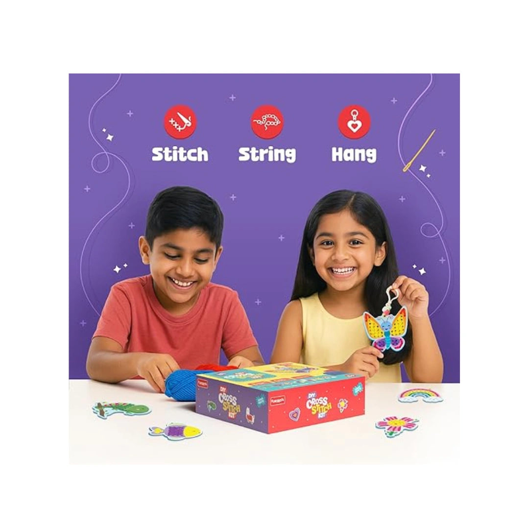 Cross stitch craft kit for kids