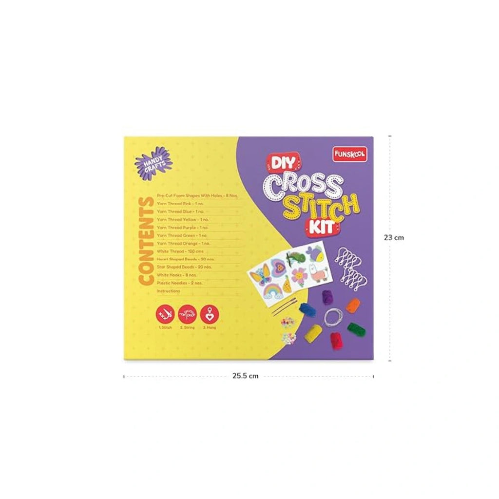 Cross stitch craft kit for kids
