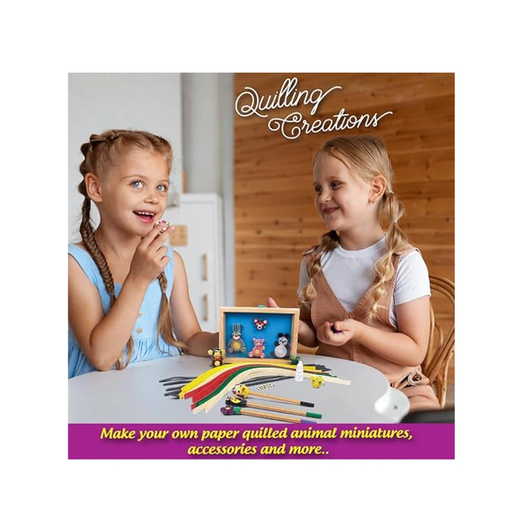 Kids quilling art craft kit