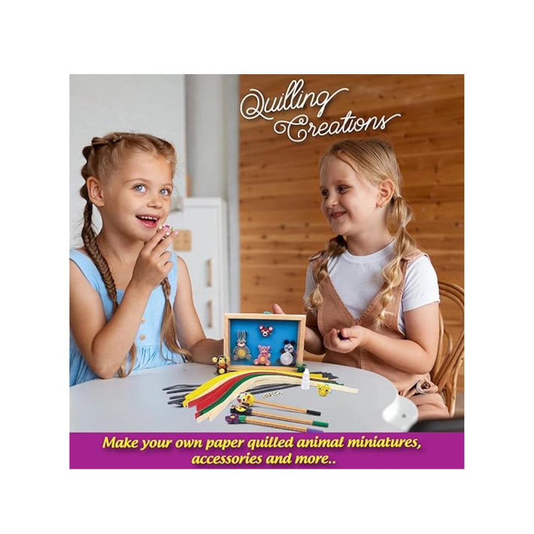 Kids quilling art craft kit