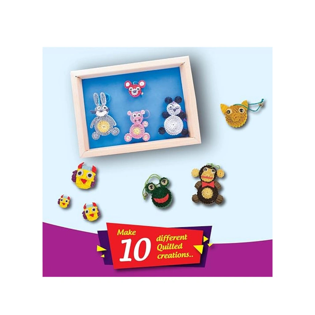 Kids quilling art craft kit